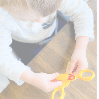 Toddler Using Scissors Guide