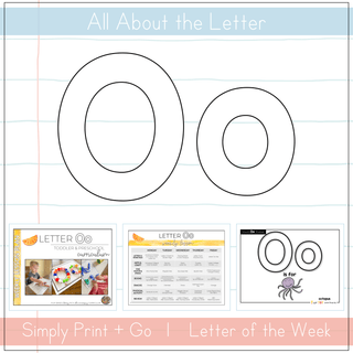 Visual resources featuring the Letter Oo for toddlers and preschool, including worksheets and activities for easy learning.