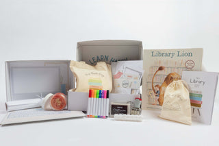 Library Kit hands-on preschool literacy and early reading learning set for ages 3–6