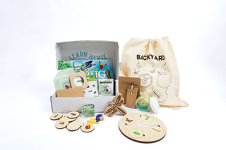 Backyard Bugs Kit: Montessori-inspired nature and science learning kit for preschoolers ages 3–6