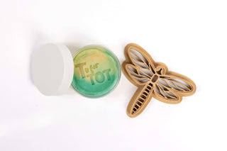 Butterfly playdough activity supporting preschool fine motor and sensory development