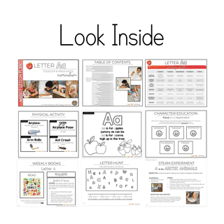 T Is For Tot - Learn & Play Kits For Ages 3-6. Early Childhood Education, Learn Through Play, Best Subscription Box For Kids