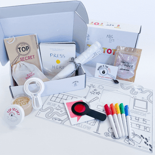 Interactive Spy Kit for Toddlers and Preschoolers - T Is For Tot Top Secret Agent Kit