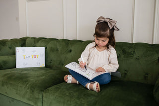 Alphabet Dry Erase Book + Marker + Alphabet Flash Cards