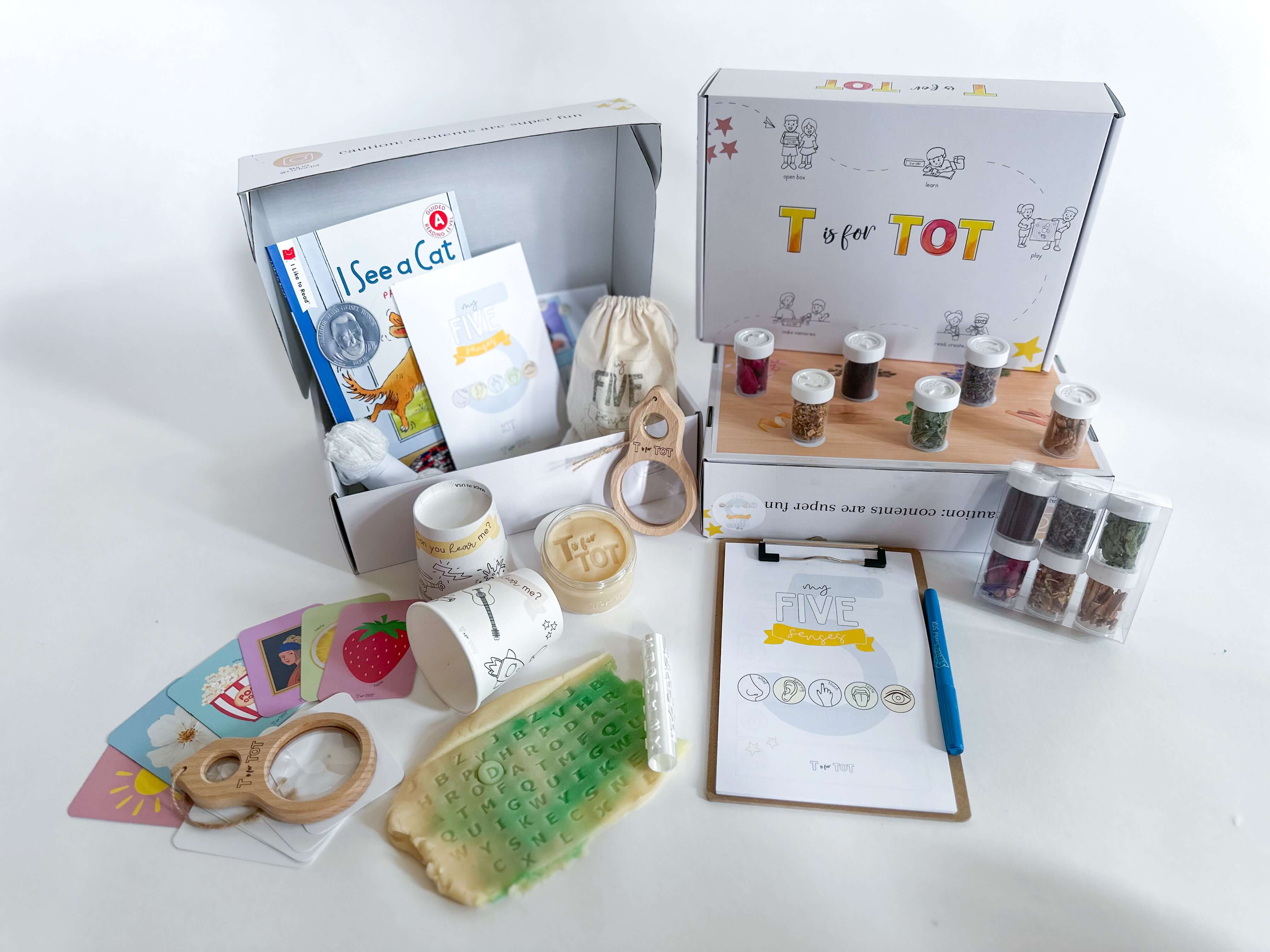 Five Senses Interactive Learning Kit for Early Education