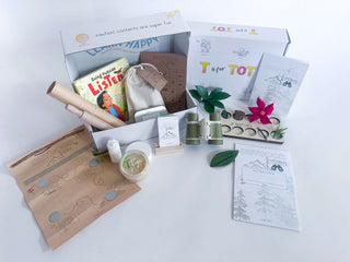 Outdoor Explorers Kit with all materials included for hands-on preschool nature exploration
