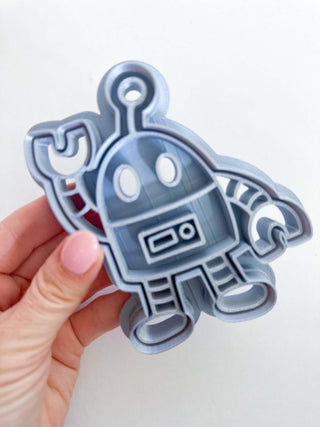 Non-Toxic Playdough Robot Cutter for Kids
