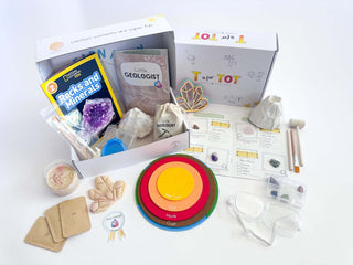T Is For Tot - Little Geologist Learn & Play Kit For Ages 3-6