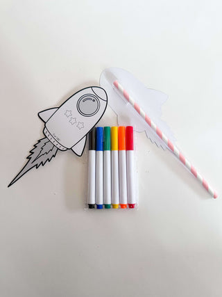 Back to Space Kit preschool craft activity