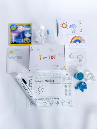 Subscription Box Weather Kit for Children - T Is For Tot Learning Toy
