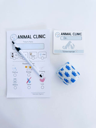 Interactive Vet Kit for Toddlers and Preschoolers - T Is For Tot Veterinary Kit