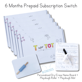 T Is For Tot 6 Month Prepaid Subscription Free Offer