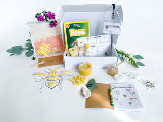 DIY Bumble Bee Playdough Kit