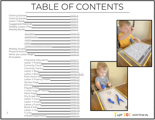 Toddler & Preschool | Letter Yy Curriculum.