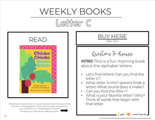 Toddler & Preschool | Letter Cc Curriculum.