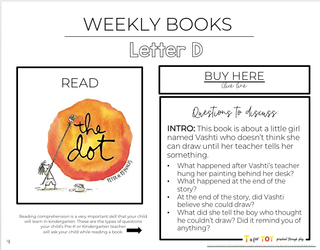 Toddler & Preschool | Letter Dd Curriculum.