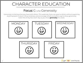 Toddler & Preschool | Letter Gg Curriculum.