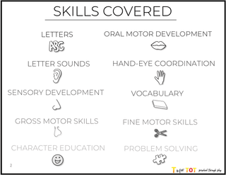 Toddler & Preschool | Letter Ii Curriculum.