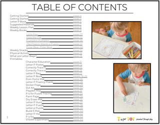 Toddler & Preschool | Letter Pp Curriculum.