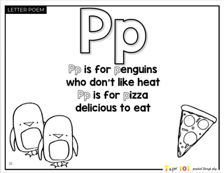 Toddler & Preschool | Letter Pp Curriculum.