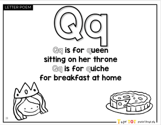 Toddler & Preschool | Letter Qq Curriculum.