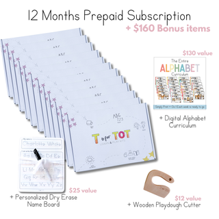 12 Months Subscription | Prepaid