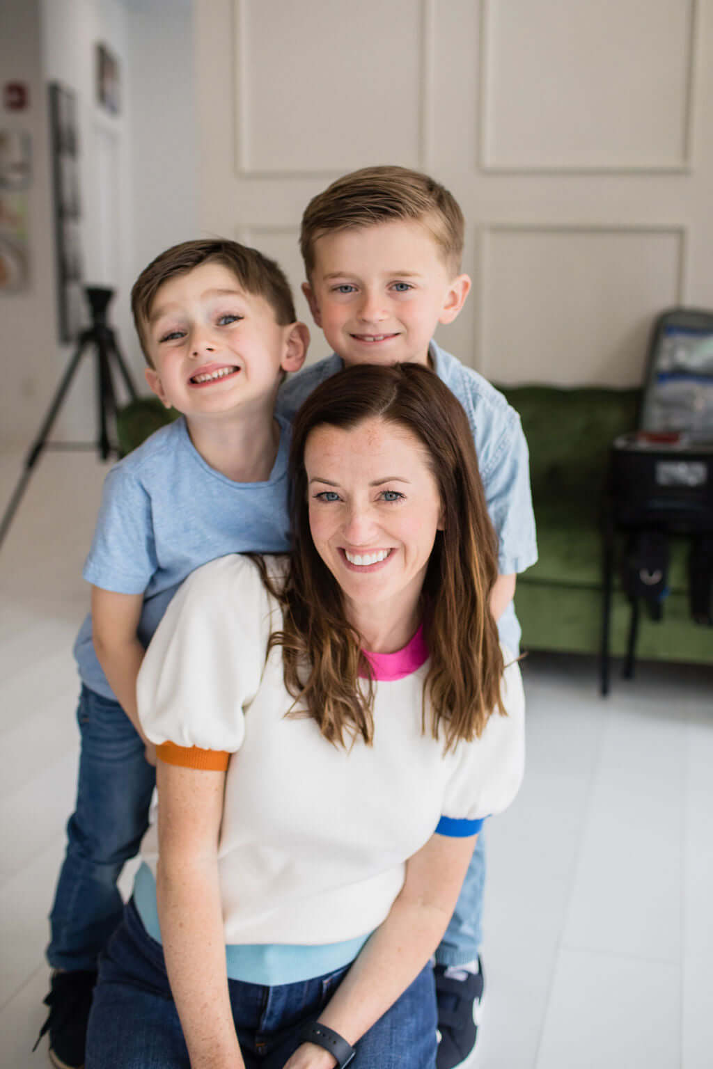 Meghan Foster with her family