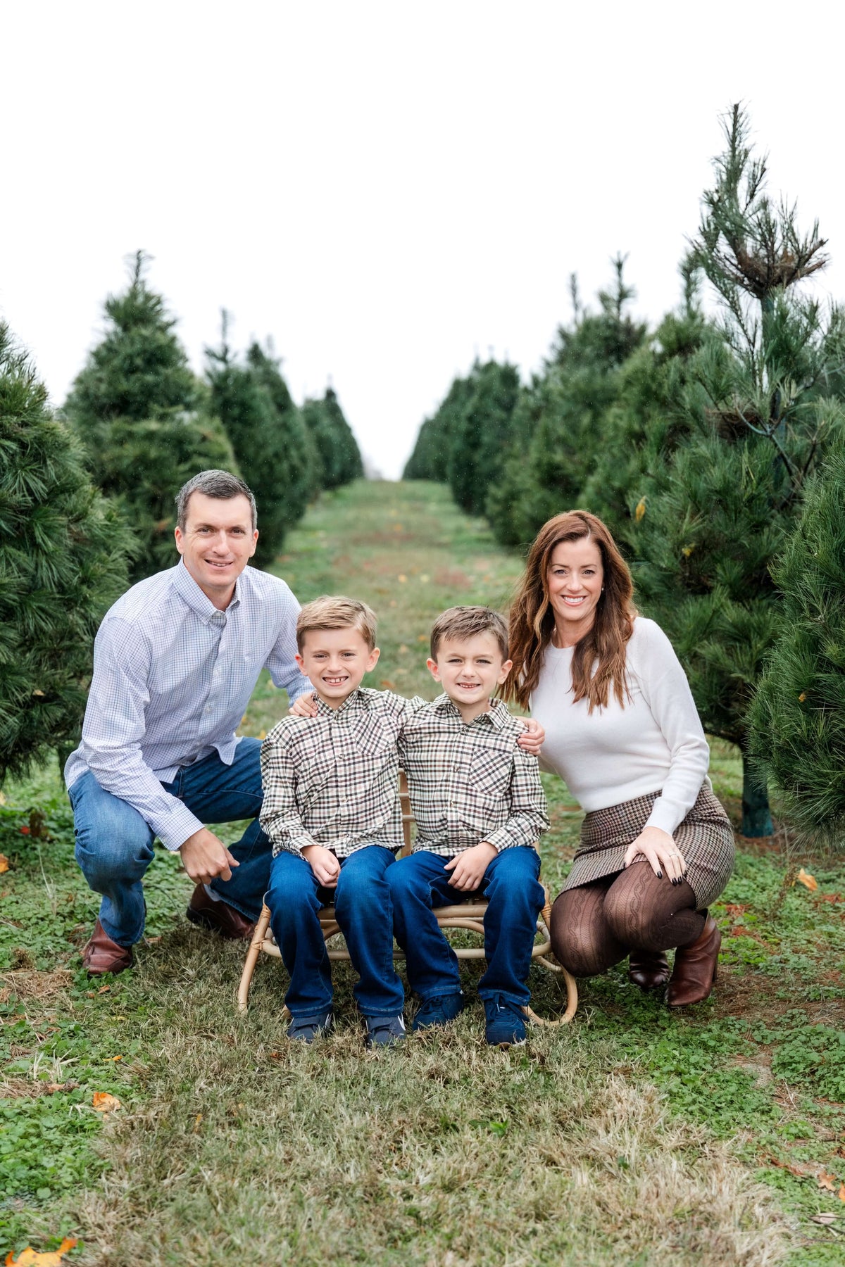 Meghan Foster with her family
