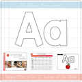 Toddler & Preschool | Letter Aa Curriculum