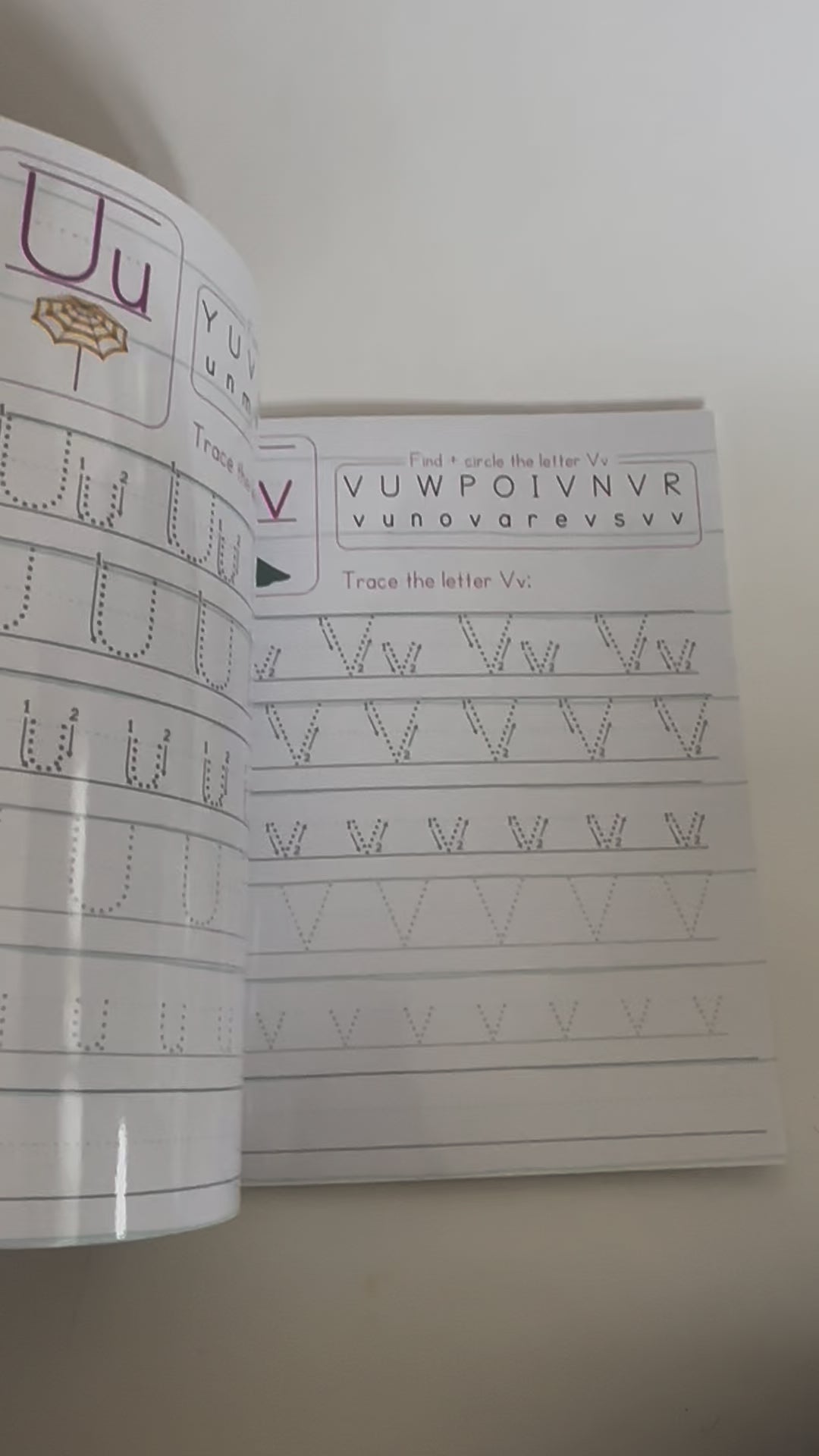Alphabet Homeschool Learning Activity