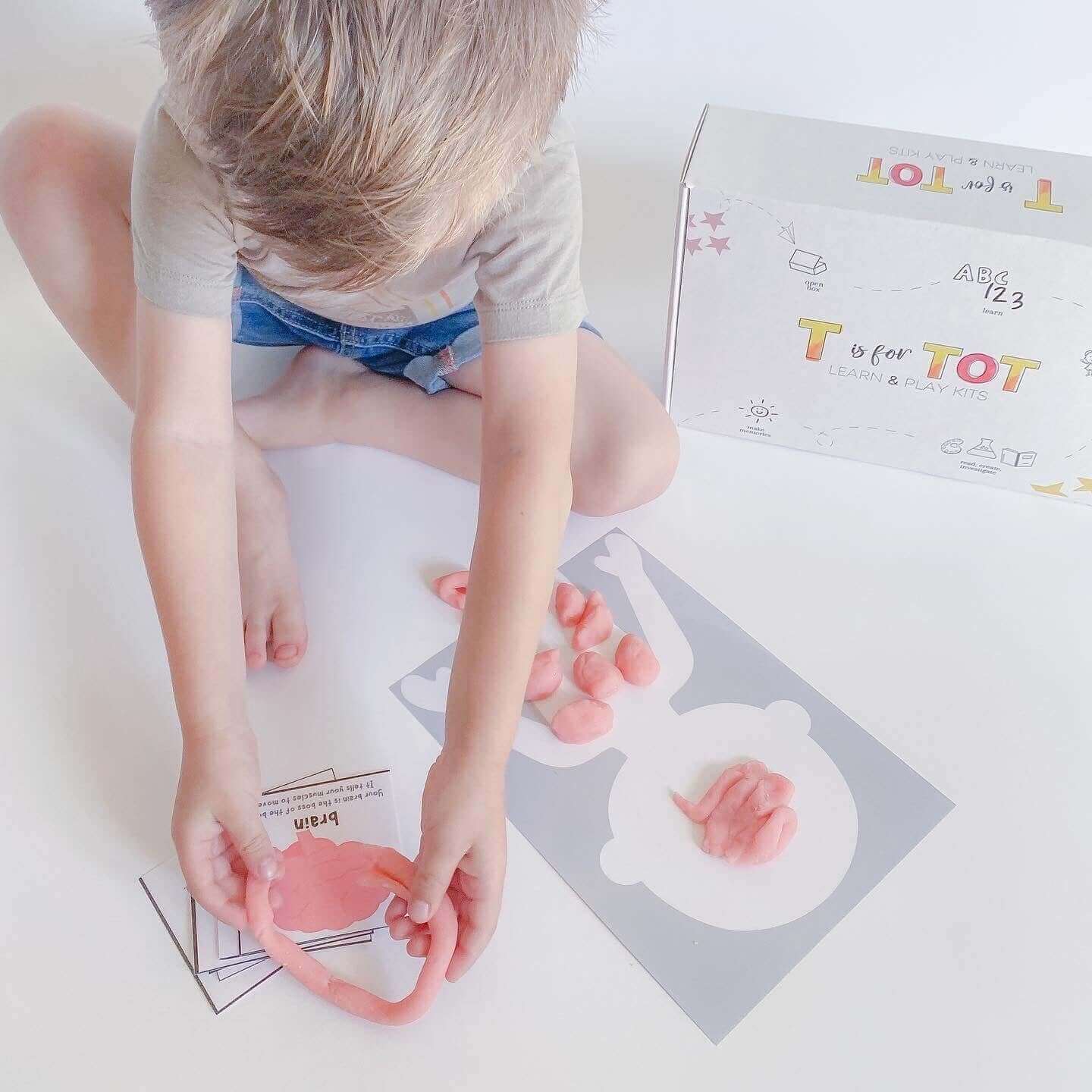 T Is For Tot - Learn & Play Kits For Ages 3-6. Early Childhood Education, Learn Through Play, Best Subscription Box For Kids