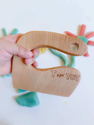 Playdough Wood Cutter for sensory play ages 3-6