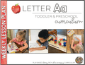 Toddler & Preschool | Letter Aa Curriculum.