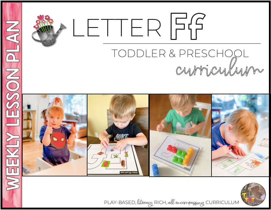 Toddler & Preschool | Letter Ff Curriculum.
