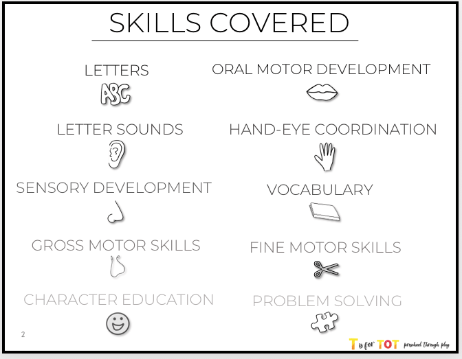 Toddler & Preschool | Letter Pp Curriculum.