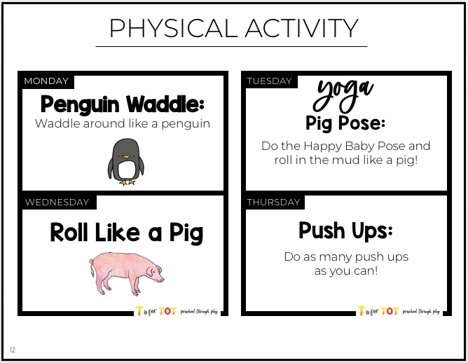 Toddler & Preschool | Letter Pp Curriculum.