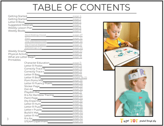 Toddler & Preschool | Letter Rr Curriculum.